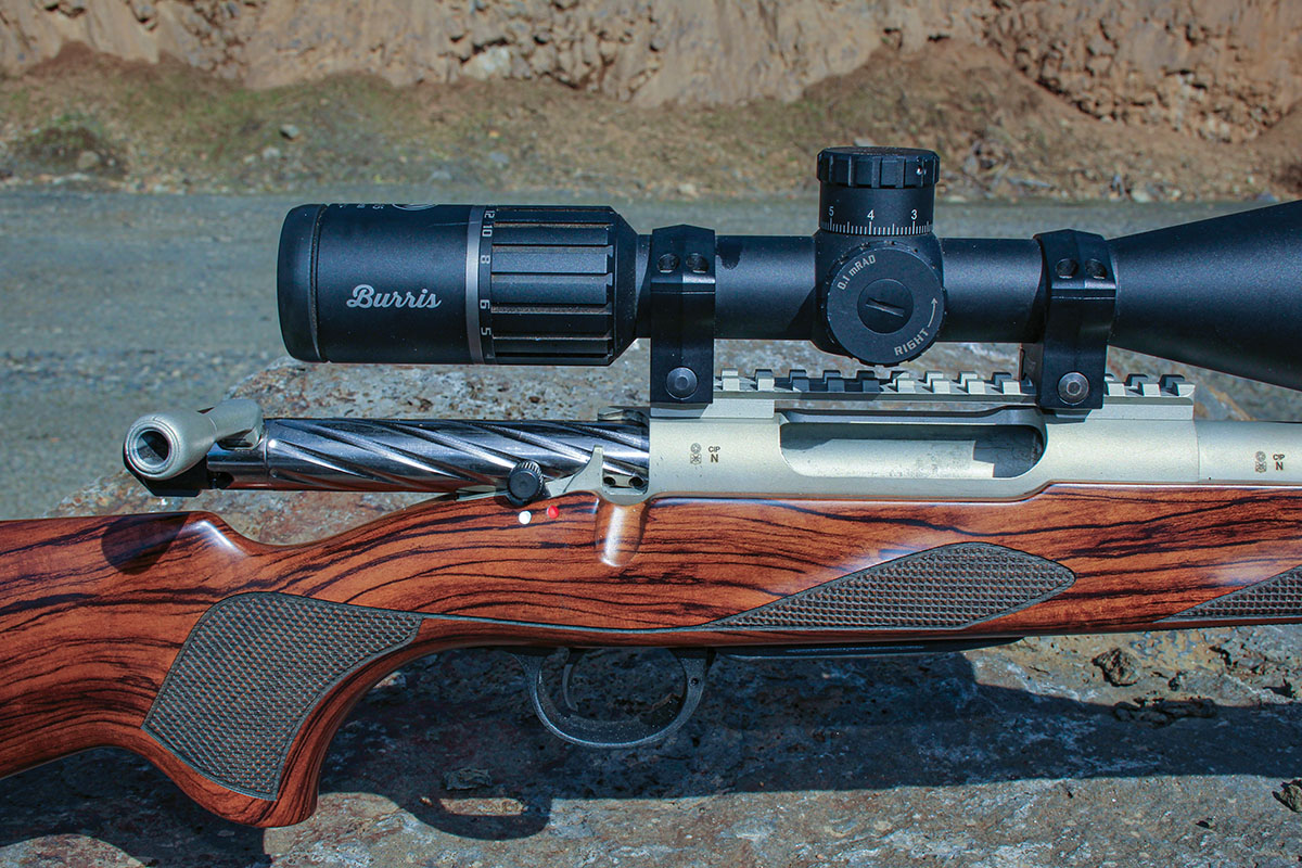 The Momentum lineup is based on a round-action receiver with a bolt body larger than the bolt head. This eliminates lug raceways, stiffening the receiver and providing smooth cycling without binding.